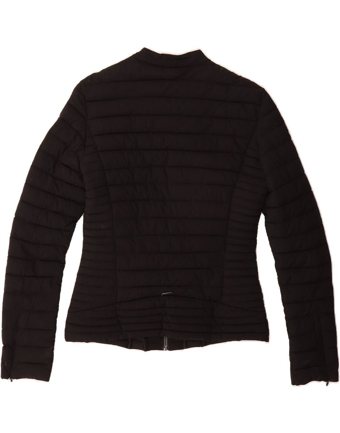 GUESS Womens Padded Jacket UK 8 Small Black Polyamide Vintage Guess and Second-Hand Guess from Messina Hembry 