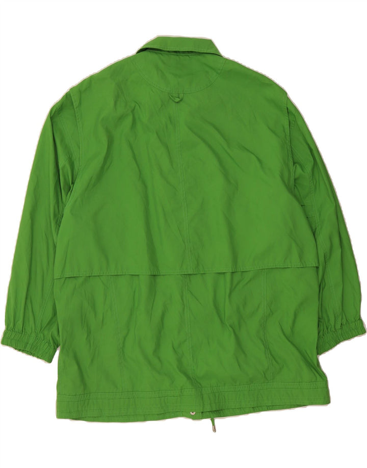 PENNY BLACK Womens Rain Jacket UK 20 2XL Green Vintage Penny Black and Second-Hand Penny Black from Messina Hembry 