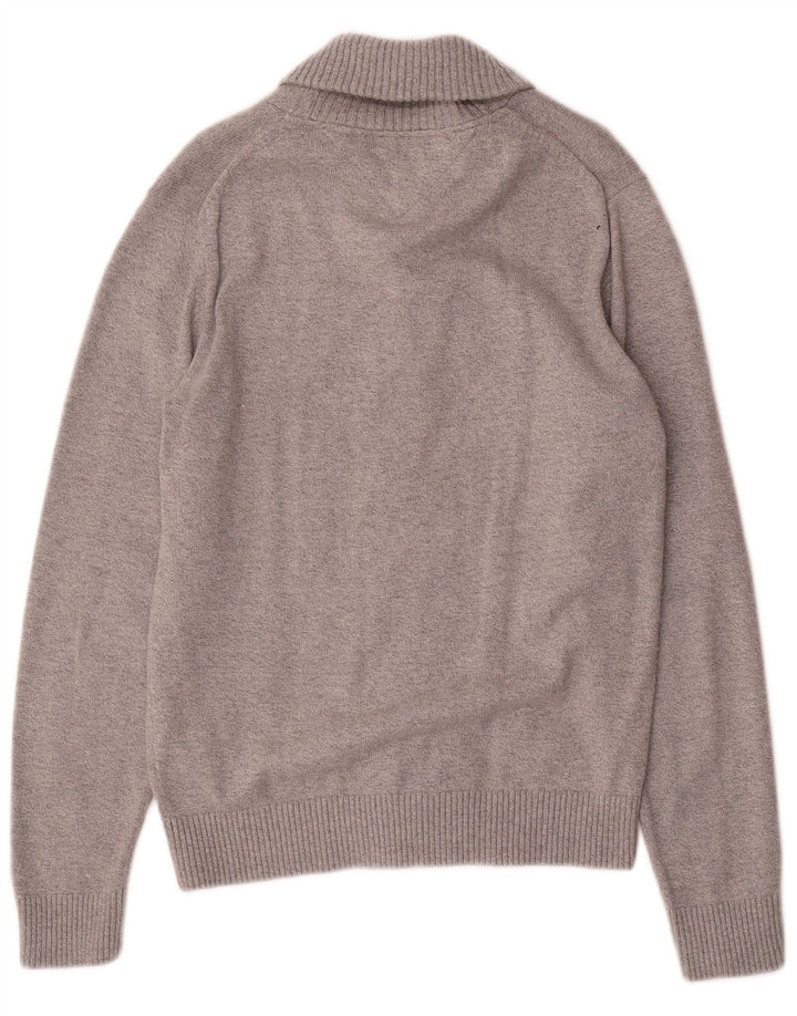Tommy Hilfiger Herre Cardigan Sweater Lille Grå Bomuld