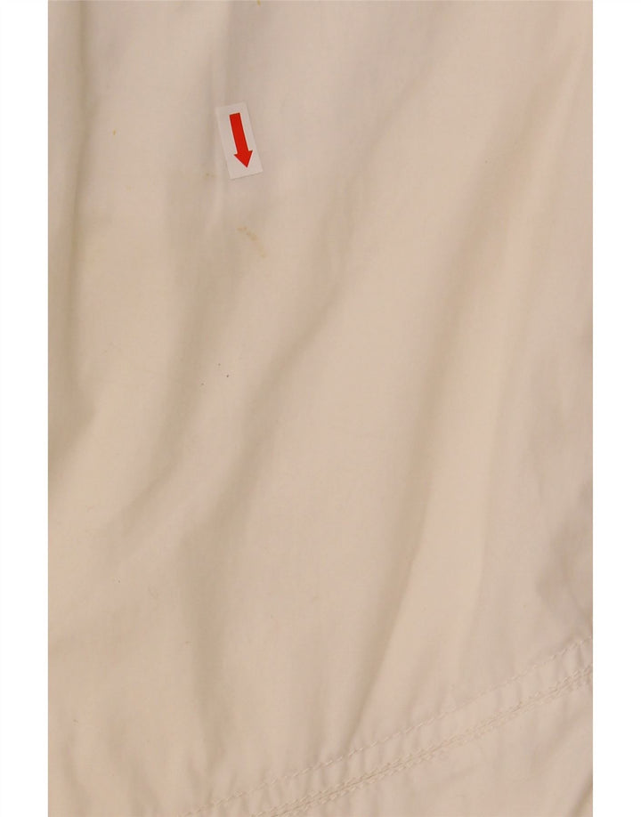 NIKE Womens Straight Capri Trousers UK 12 Medium W34 L21  White Vintage Nike and Second-Hand Nike from Messina Hembry 