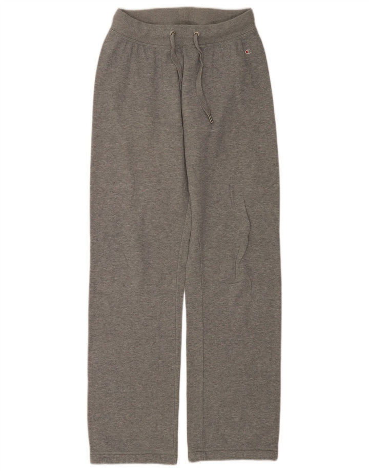 Champion Womens træningsdragt Bukser UK 12 Medium Grey Bomuld