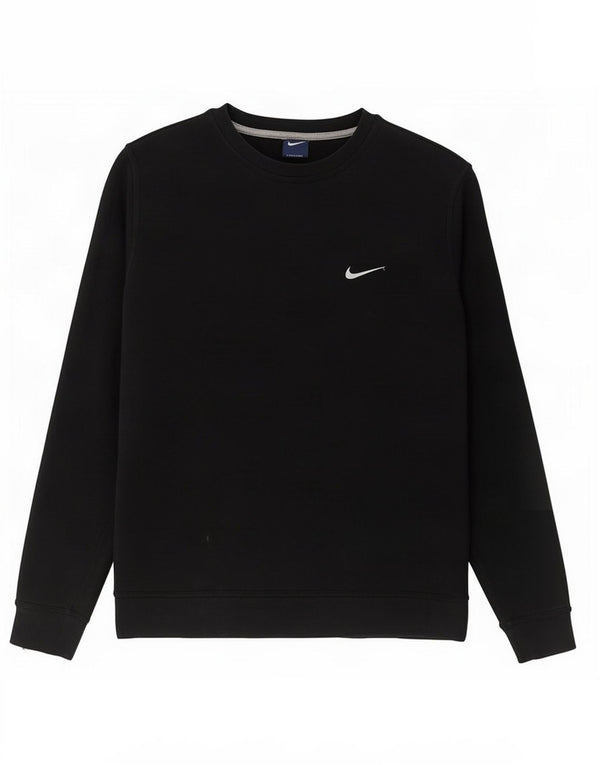 Nike Sweatshirt til mænd, stor sort bomuld