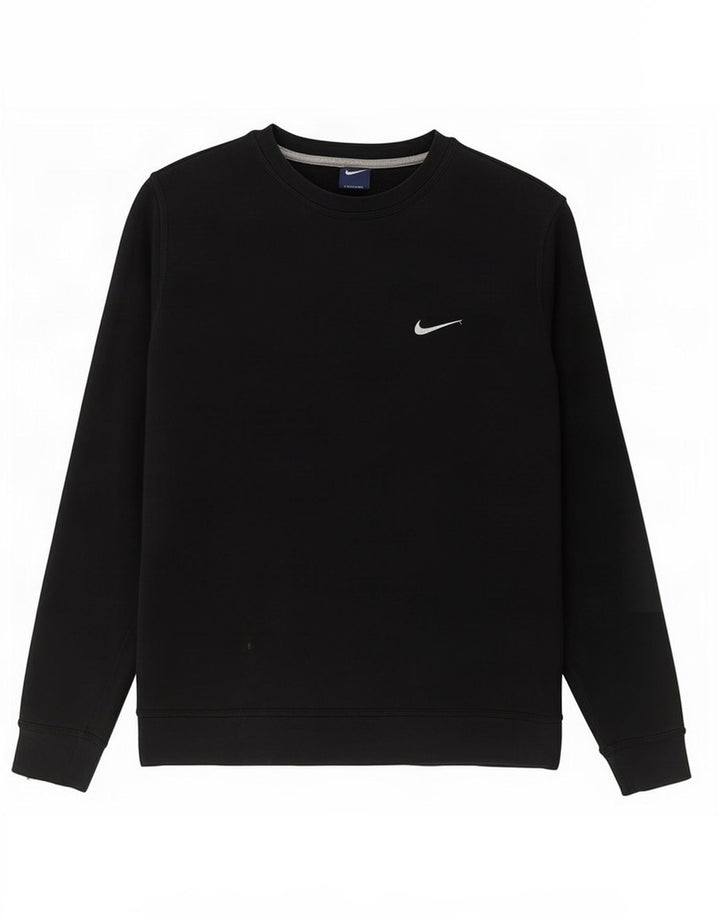 Nike Sweatshirt til mænd, stor sort bomuld