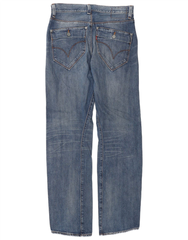 Levi's Mens Engineered Straight Jeans W30 L34 blå bomuld