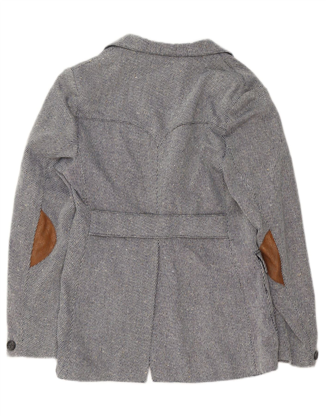 VINTAGE Mens 2 Button Blazer Jacket UK 34 XS Navy Blue Polyester Vintage Vintage and Second-Hand Vintage from Messina Hembry 