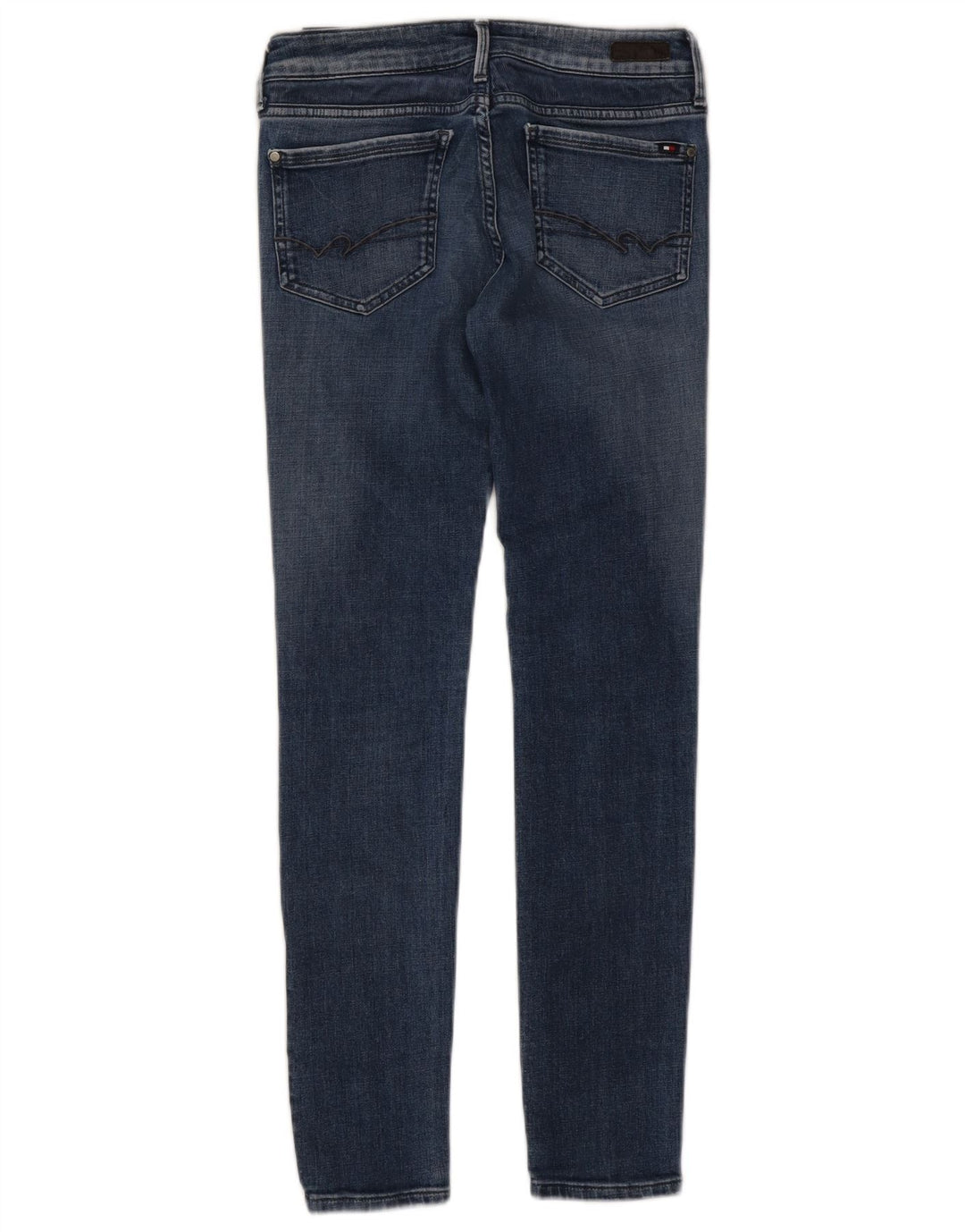 Tommy Hilfiger Dame Slim Jeans W26 L29 Blå Bomuld