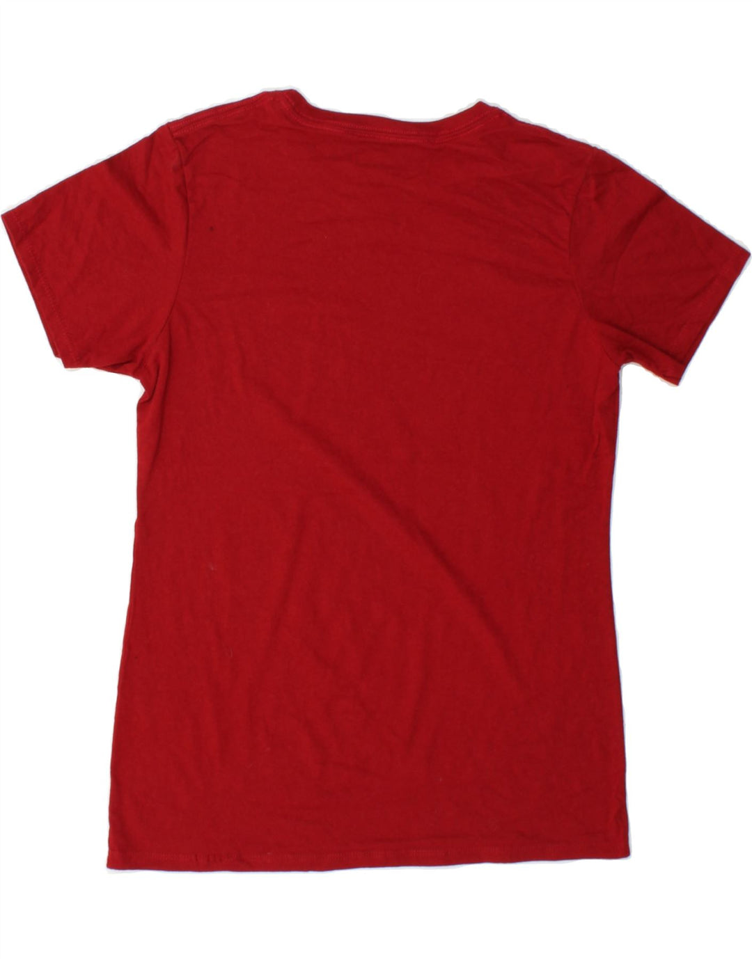 RUSSELL ATHLETIC Womens T-Shirt Top UK 12 Medium Red Cotton Vintage Russell Athletic and Second-Hand Russell Athletic from Messina Hembry 
