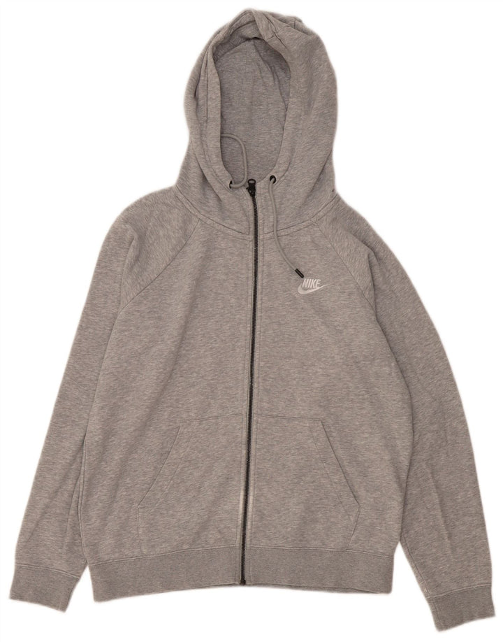 Nike hættetrøje med lynlås til mænd Medium Grå Flecked