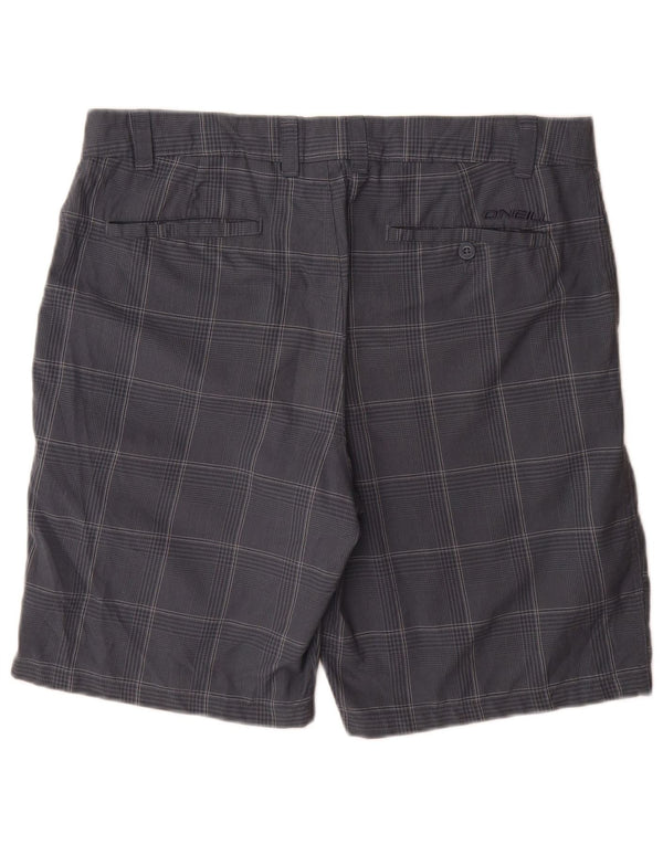 O'Neill Chino Shorts til mænd W36 store marineblå ternet polyester