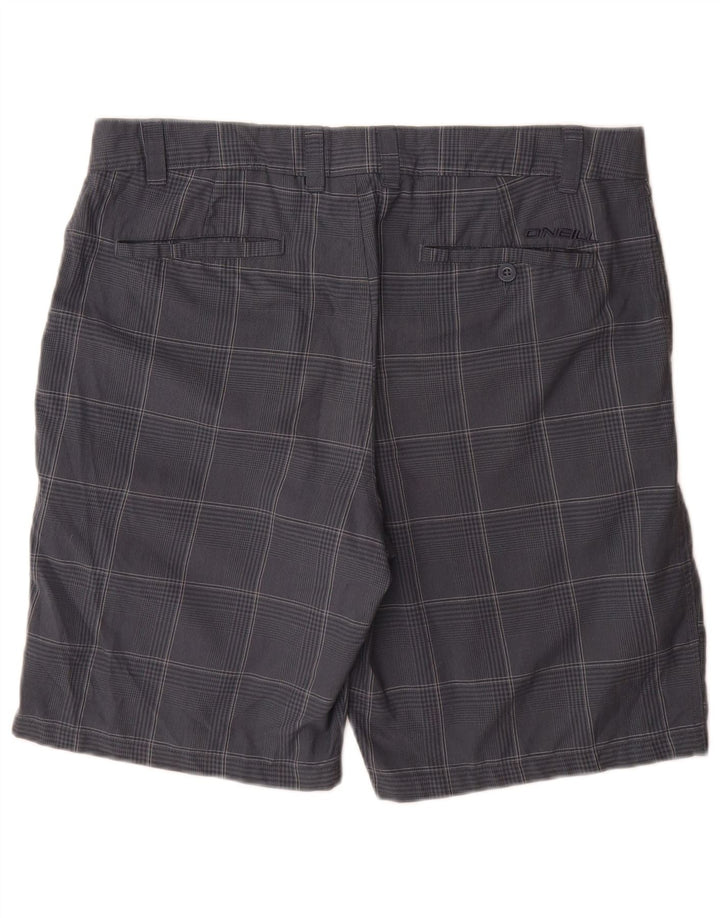 O'Neill Chino Shorts til mænd W36 store marineblå ternet polyester