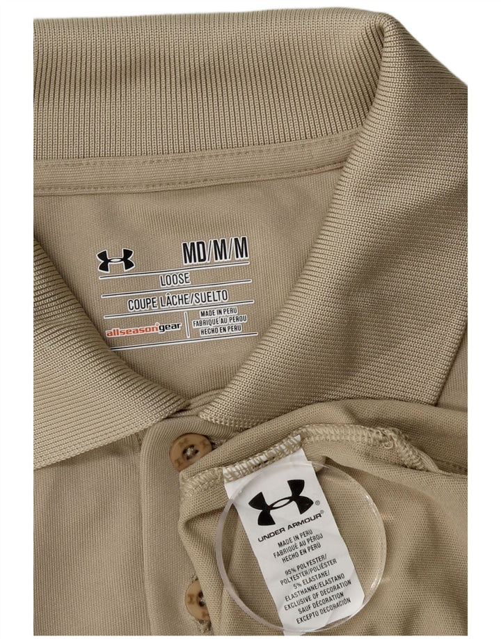 UNDER ARMOUR Herre poloshirt Medium Beige Polyester