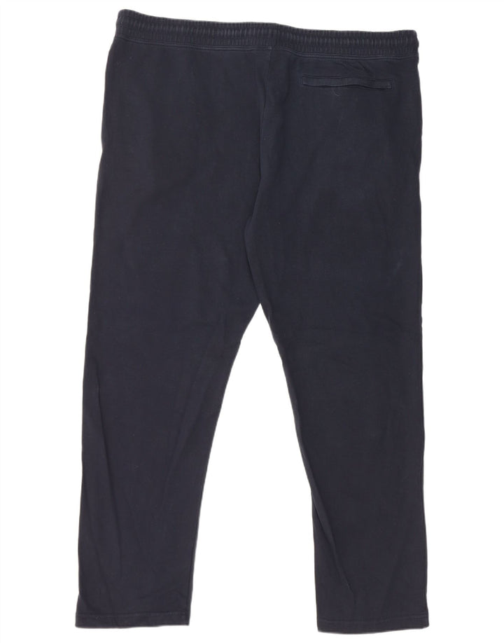 Marks & Spencer Herre Regular Tracksuit Bukser 2XL Navy Blue Cotton