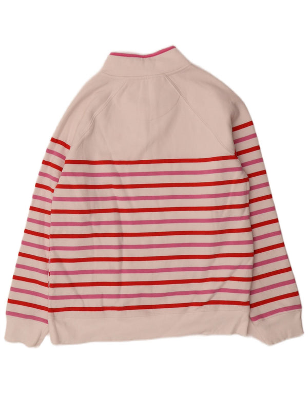 Besætningstøj Dame Sweatshirt Jumper UK 12 Medium Flerfarvet Stribet