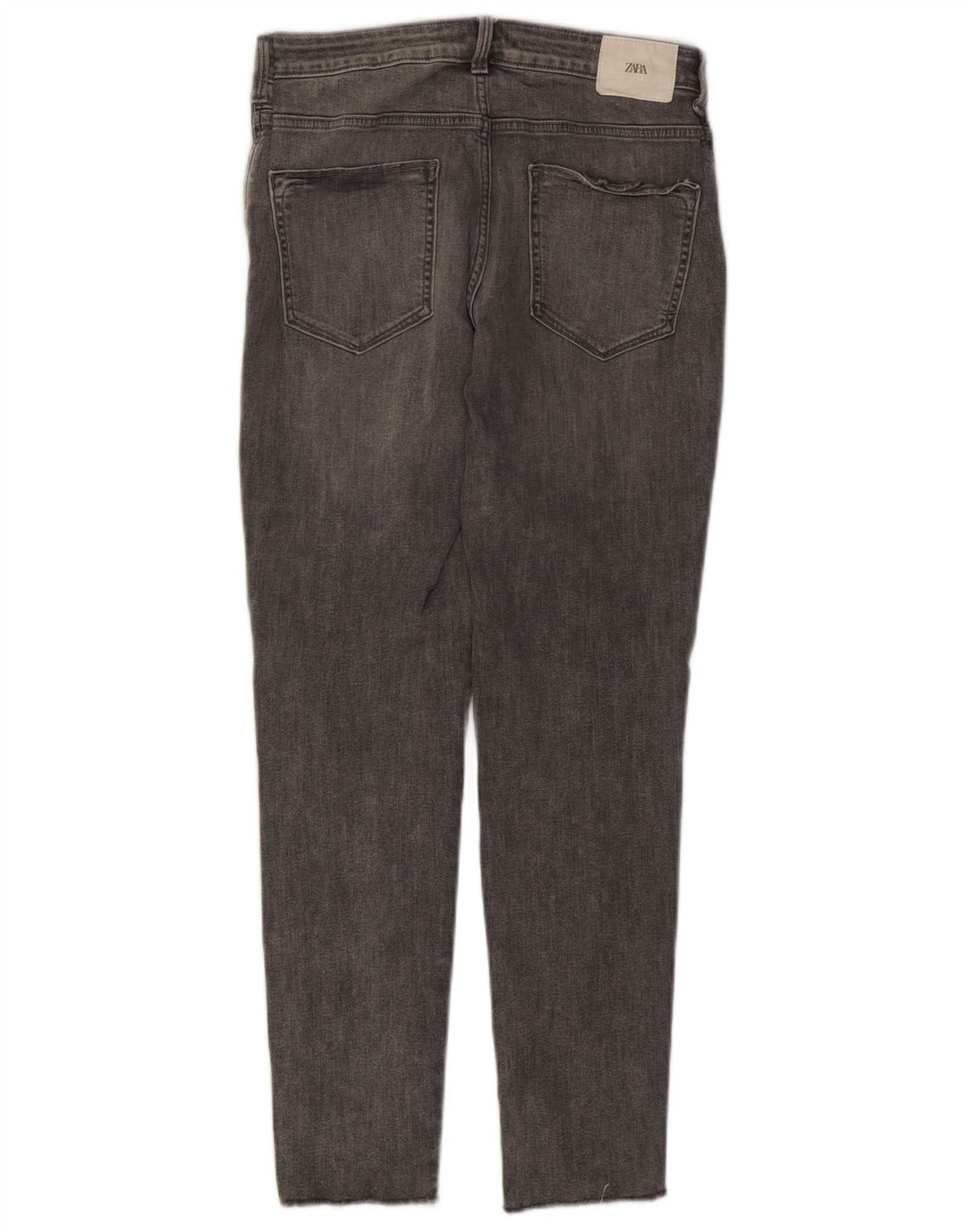 Zara Dame Slim Jeans EU 42 Large W32 L28 Grå