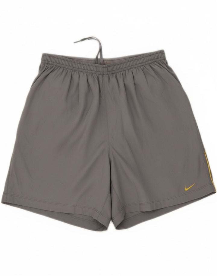 NIKE Mens Dri Fit Sport Shorts Large Grey Vintage Nike and Second-Hand Nike from Messina Hembry 