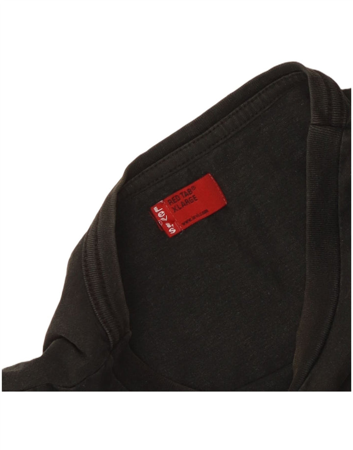 Levi's Dame T-Shirt Top UK 18 XL Sort