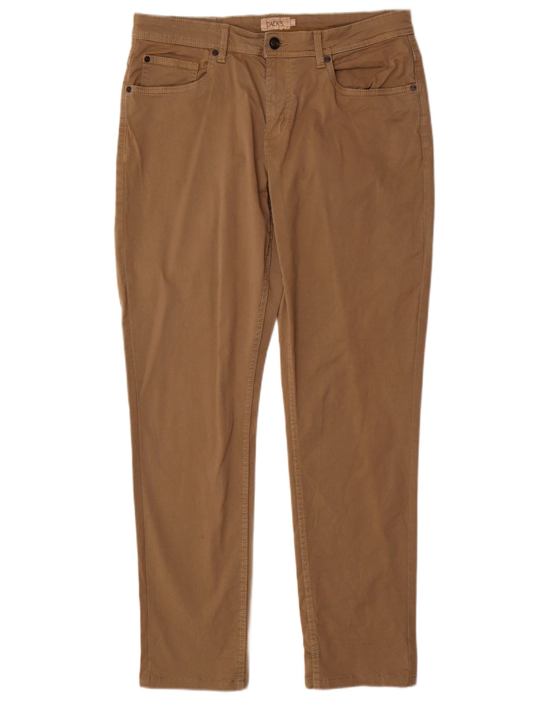 Dacks Slim Casual Bukser til mænd IT 48 Medium W34 L31 Brun Bomuld
