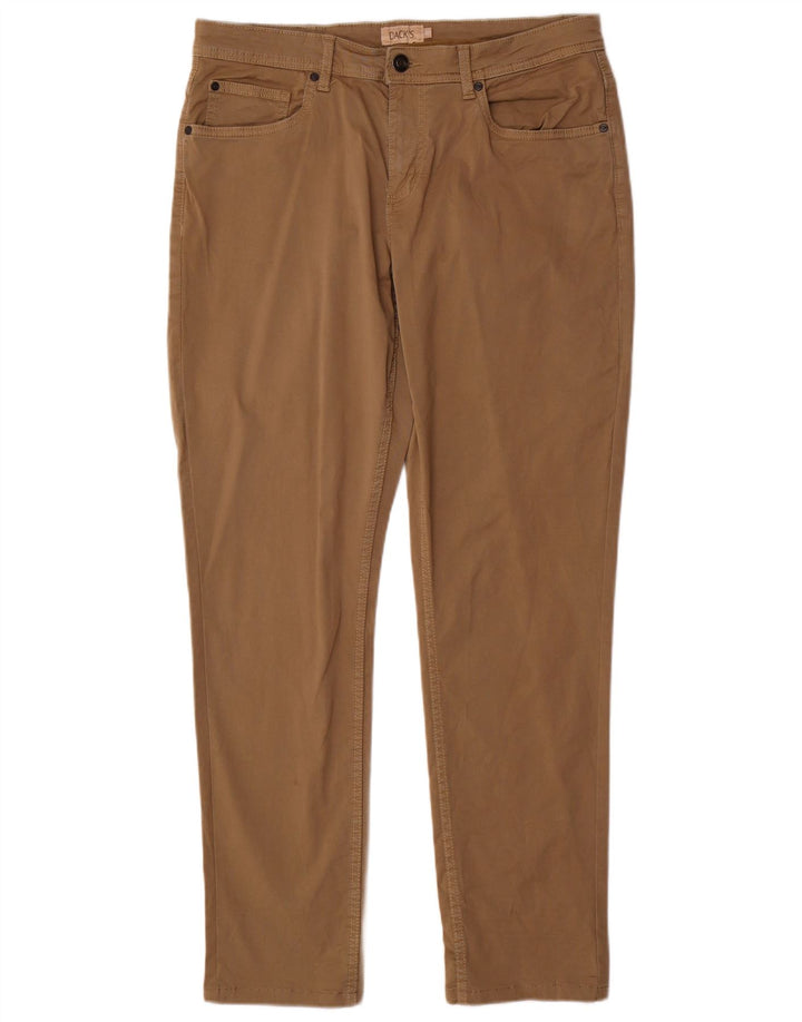 Dacks Slim Casual Bukser til mænd IT 48 Medium W34 L31 Brun Bomuld