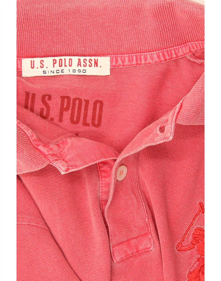 U.S. Polo Assn. Herre poloshirt Medium Rød