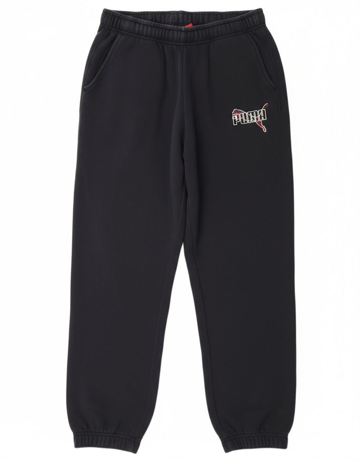 PUMA Mens Tracksuit Trousers Joggers Medium Navy Blue