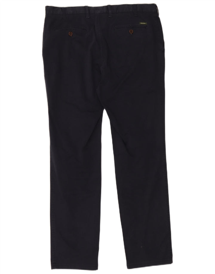Barbour Herre Regular Fit Chinobukser IT 48 Medium W36 L32 Marineblå