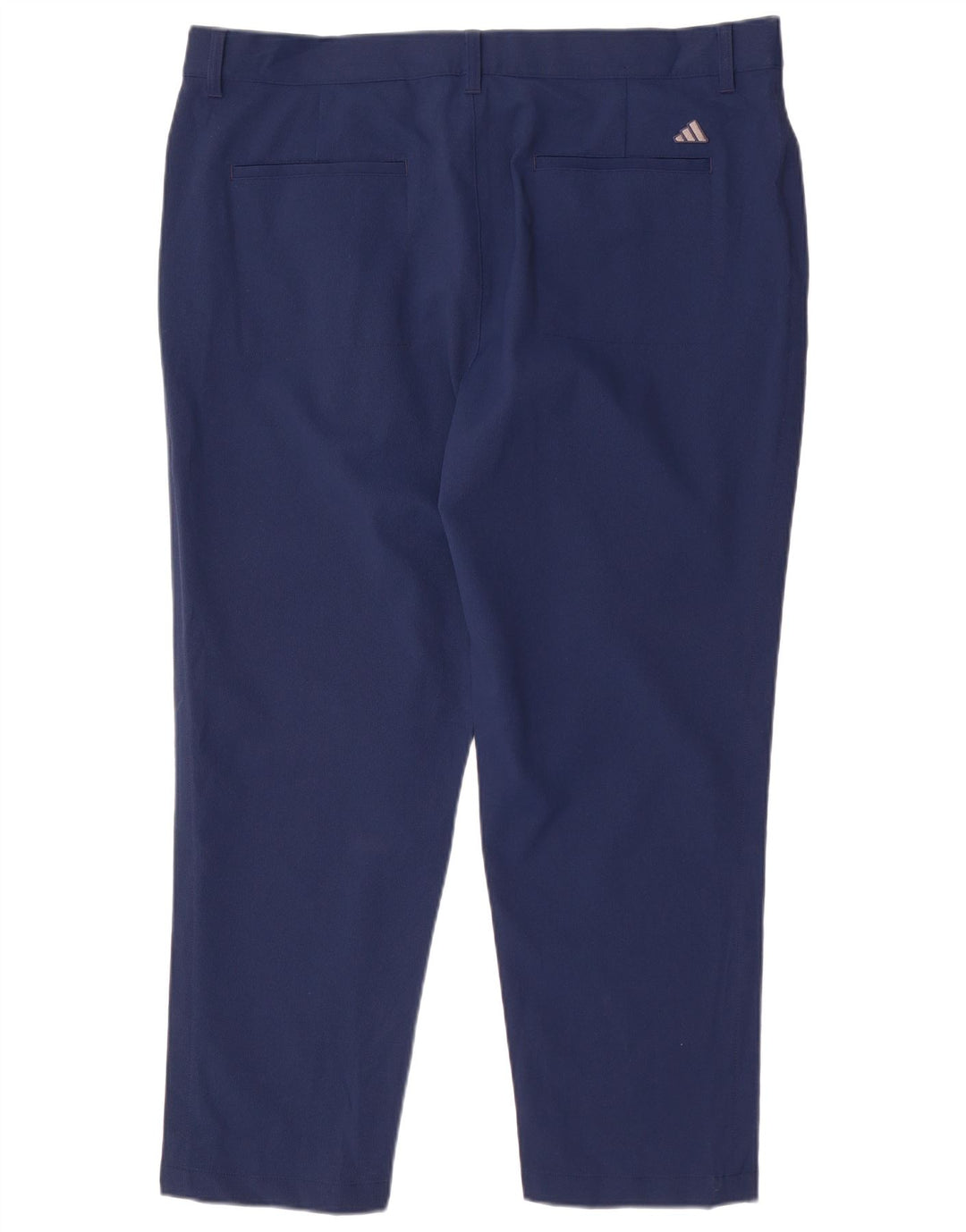 Adidas Herre Pegged Chino Bukser W38 L28 Marineblå Polyester