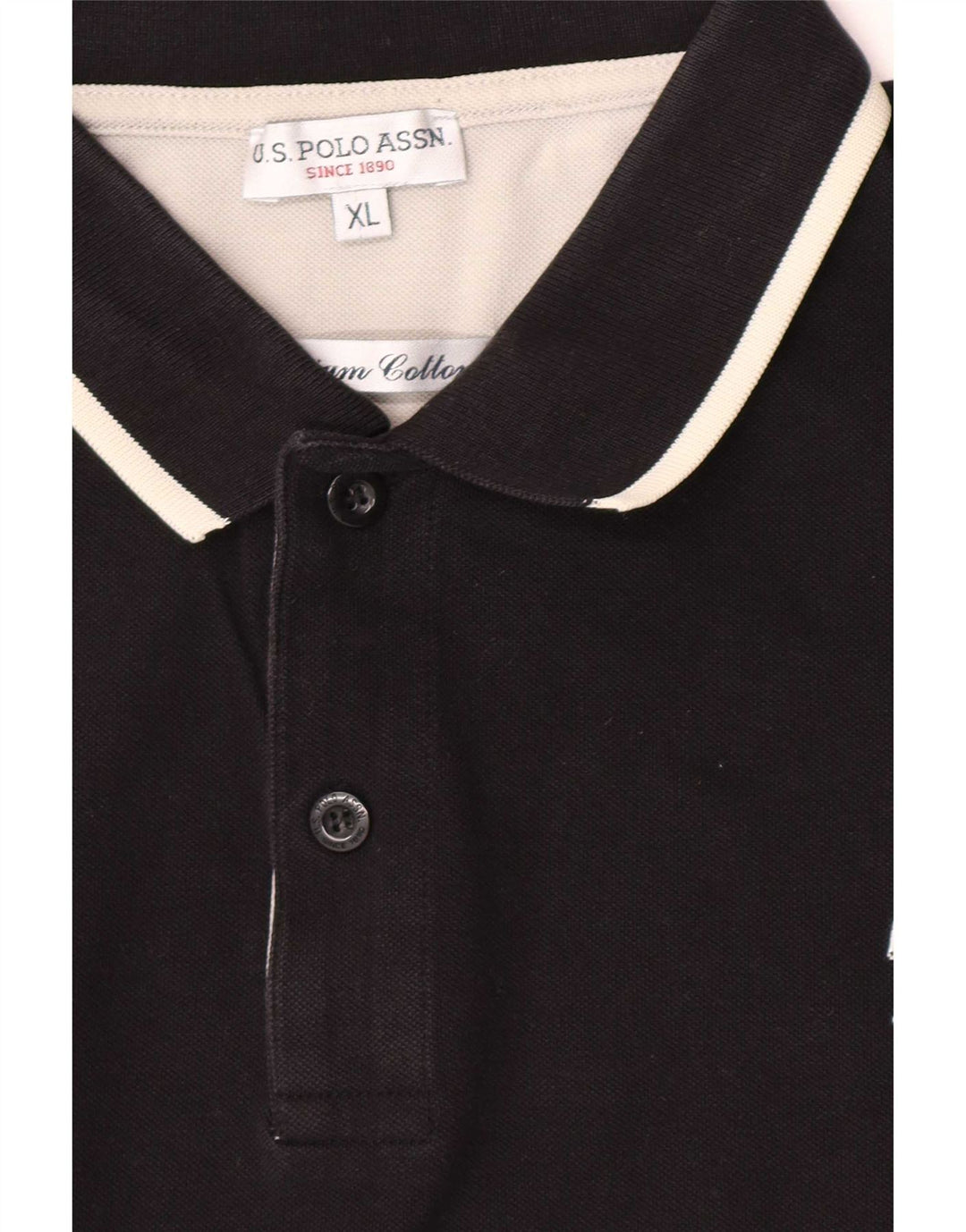 U.S. Polo Assn. Herreskjorte XL Sort