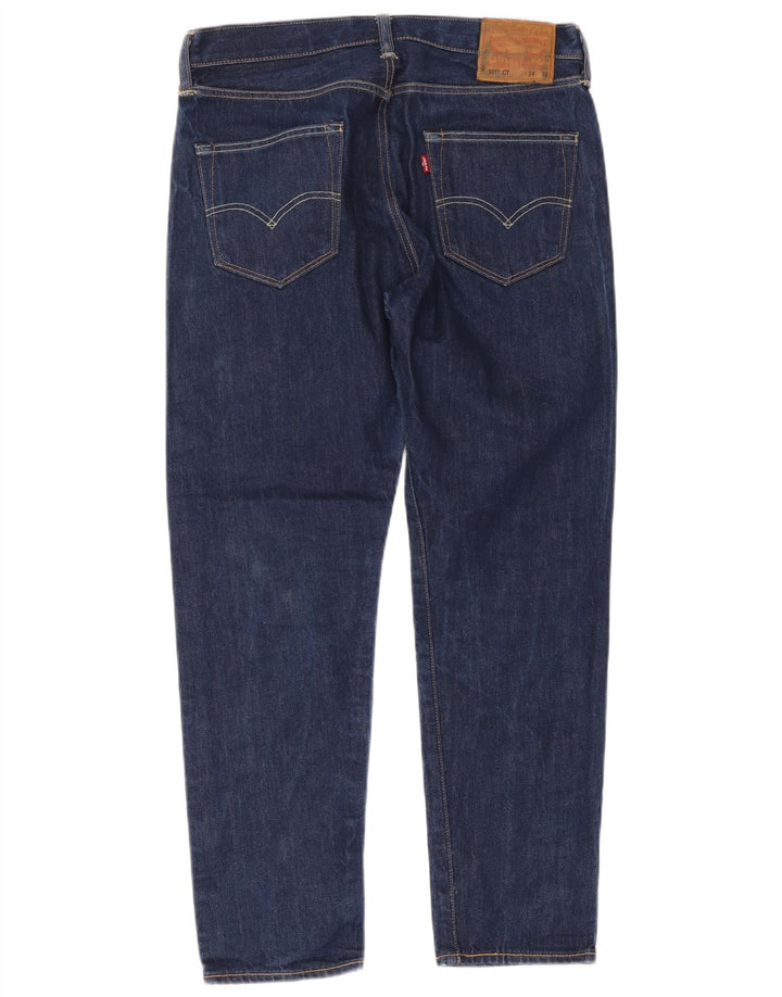 Levi's Herre 501 CT lige jeans W34 L32 blå bomuld