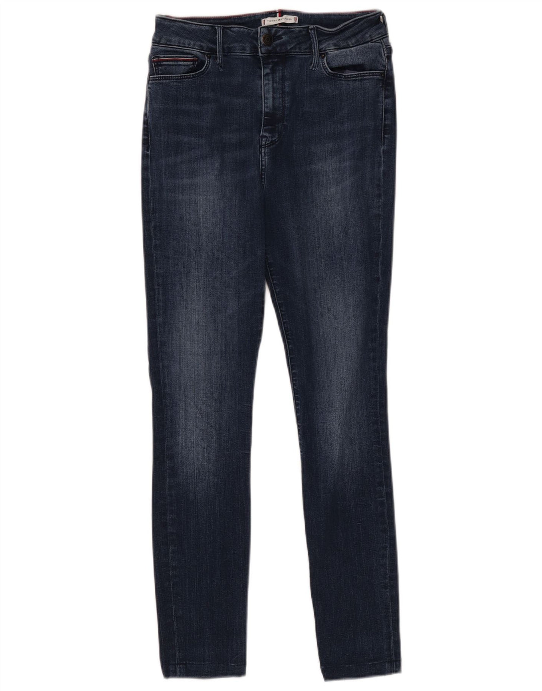 TOMMY HILFIGER Kvinder Gramercy Tapered Jeans W29 L30 Blå Bomuld