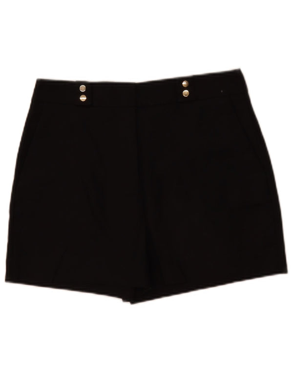 Zara Casual Shorts til kvinder Small W26 sort bomuld