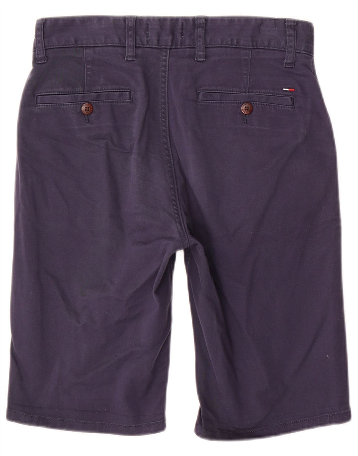 TOMMY HILFIGER Chino Shorts til mænd W28 Små marineblå bomuld