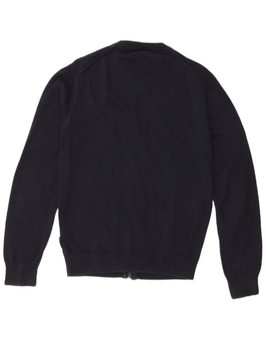 French Connection Herre cardigan sweater lille marineblå bomuld