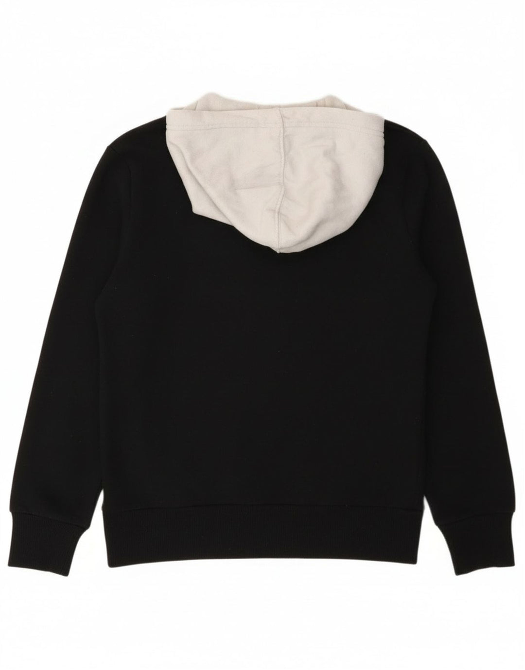 Converse Grafisk hættetrøje til drenge 10-11 år Medium Sort Colourblock