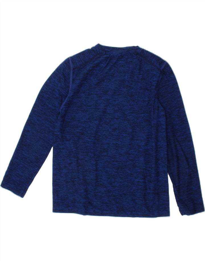 RUSSELL ATHLETIC Boys Dri-Power Top Long Sleeve 6-7 Years Small Blue Vintage Russell Athletic and Second-Hand Russell Athletic from Messina Hembry 