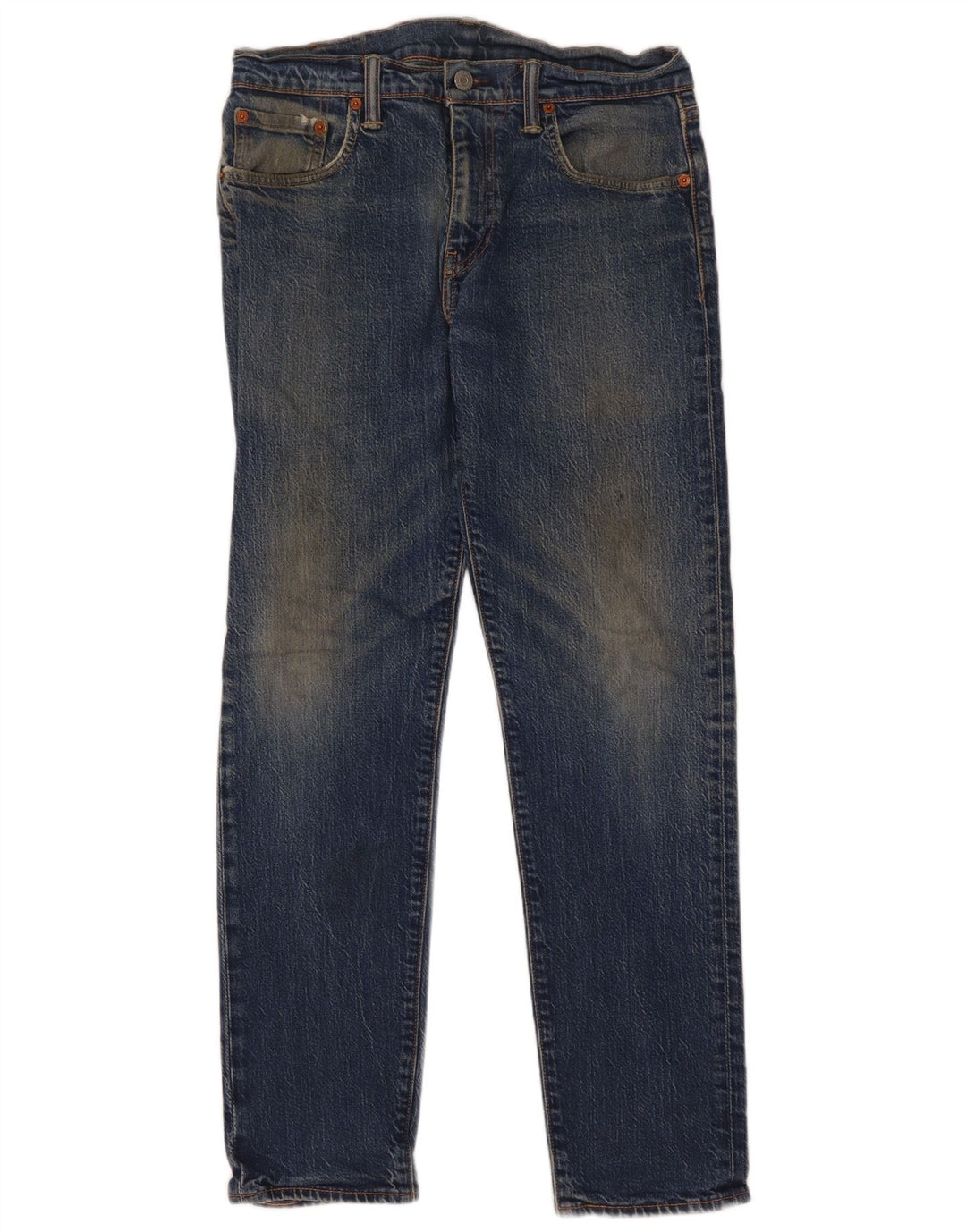Levi's Slim Jeans til mænd W30 L32 blå bomuld