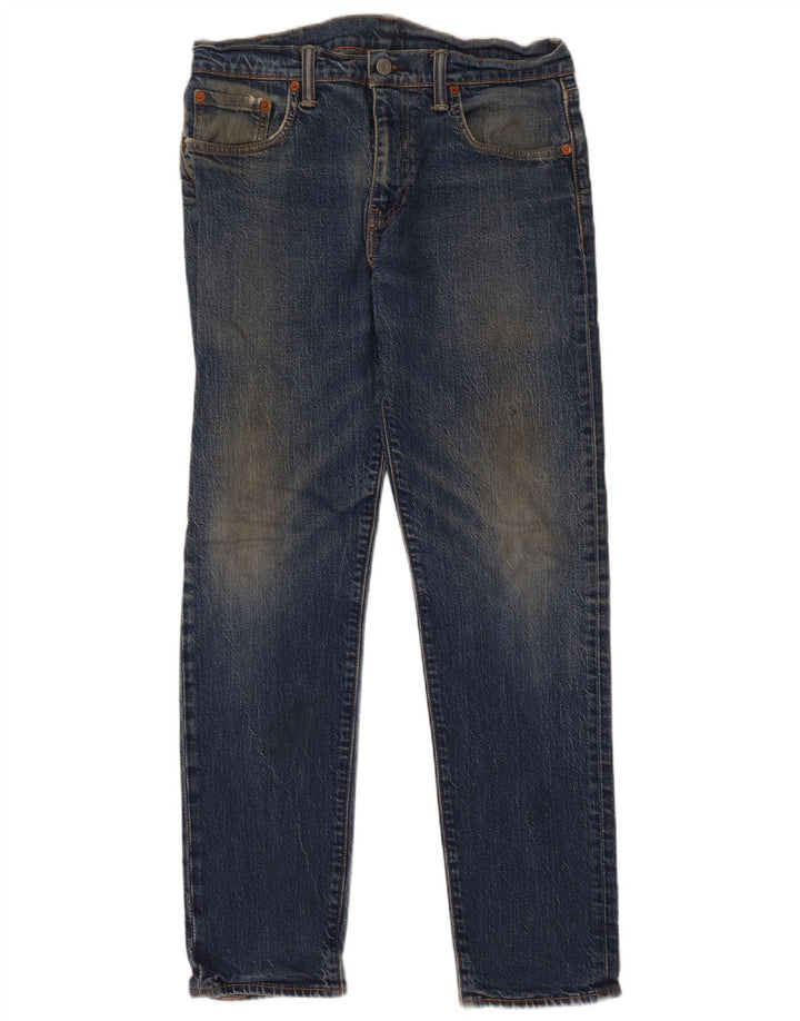 Levi's Slim Jeans til mænd W30 L32 blå bomuld