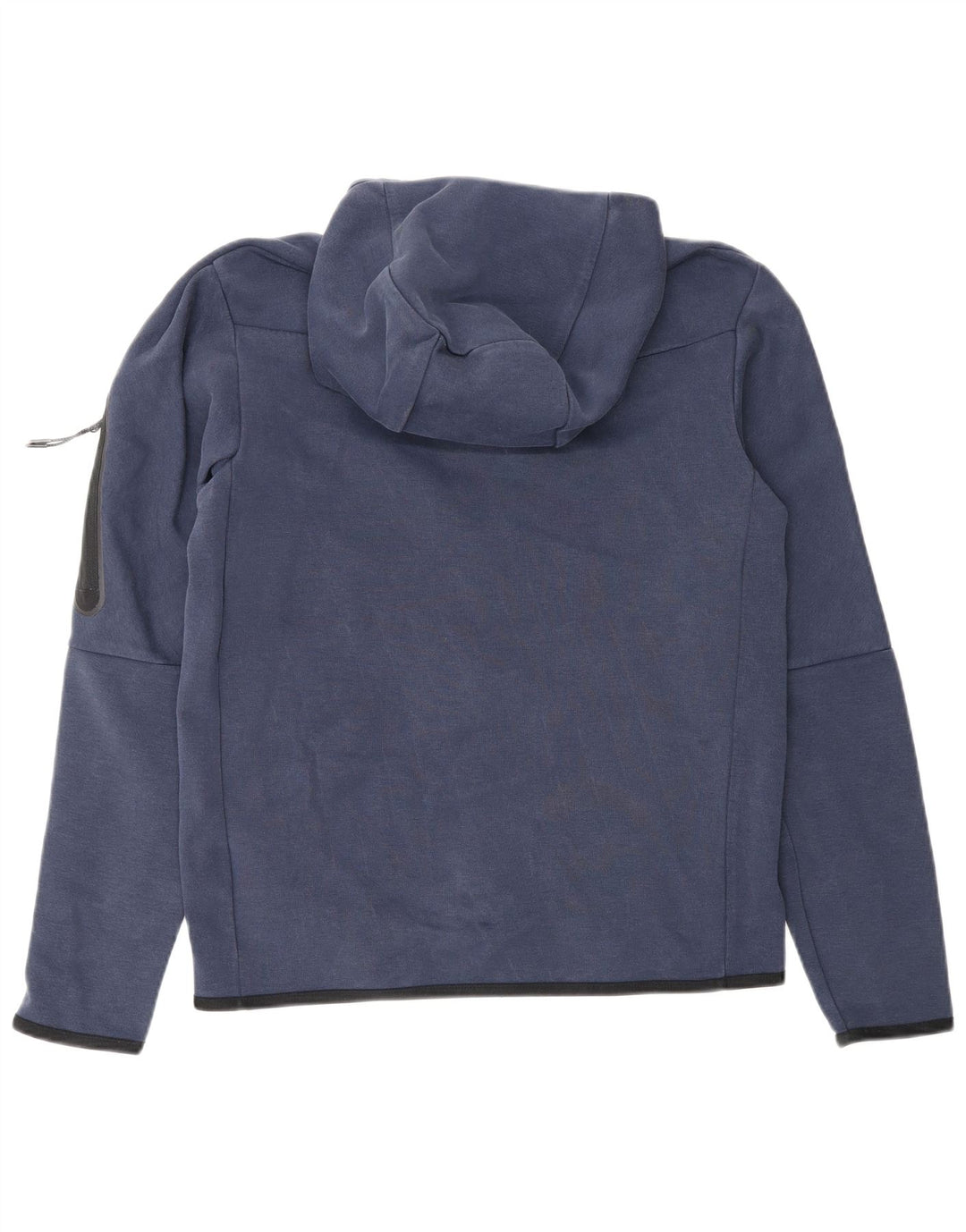 Nike Hættetrøje med lynlås til mænd, lille marineblå bomuld