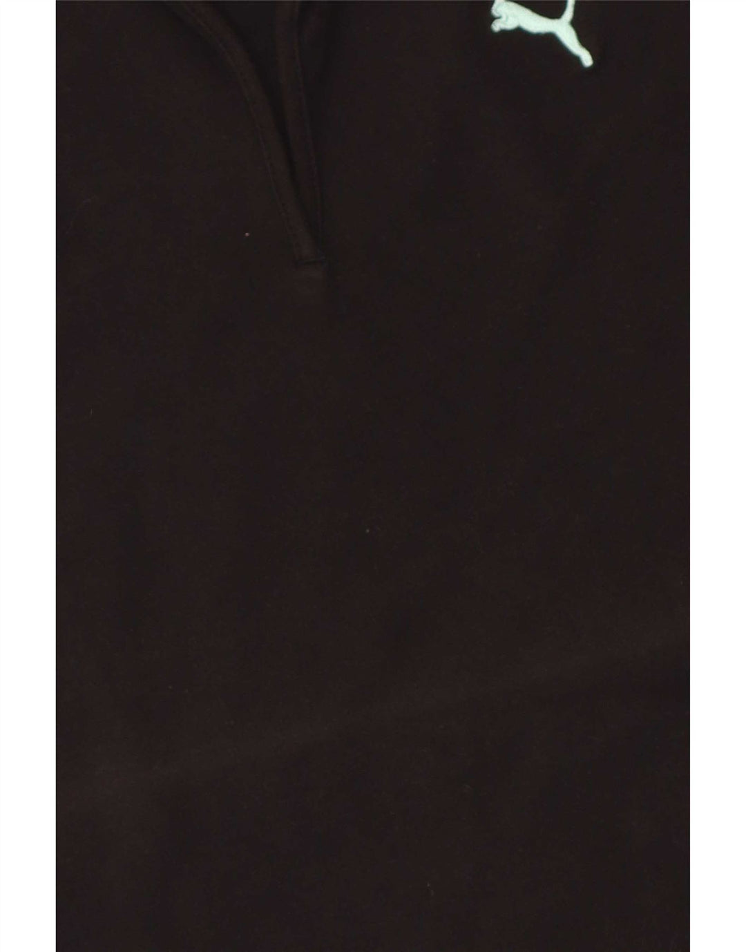 Puma Dame Polo Shirt UK 10 Small Black Bomuld