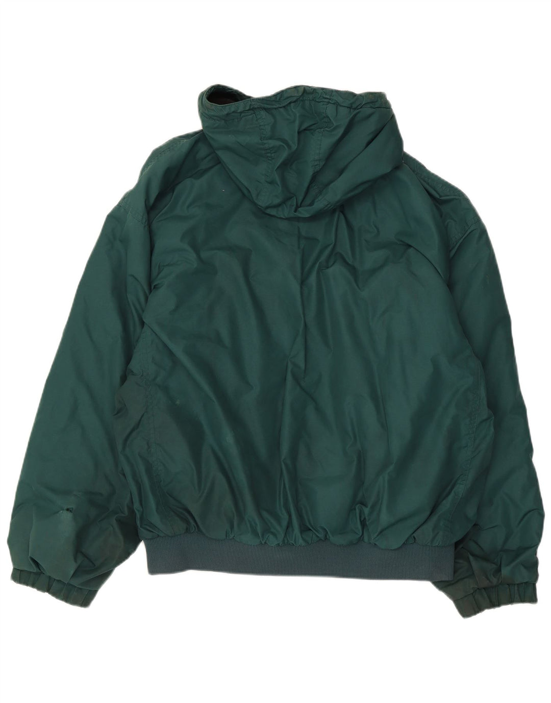 Columbia Herre Hooded Windbreaker Jacket UK 40 Large Green