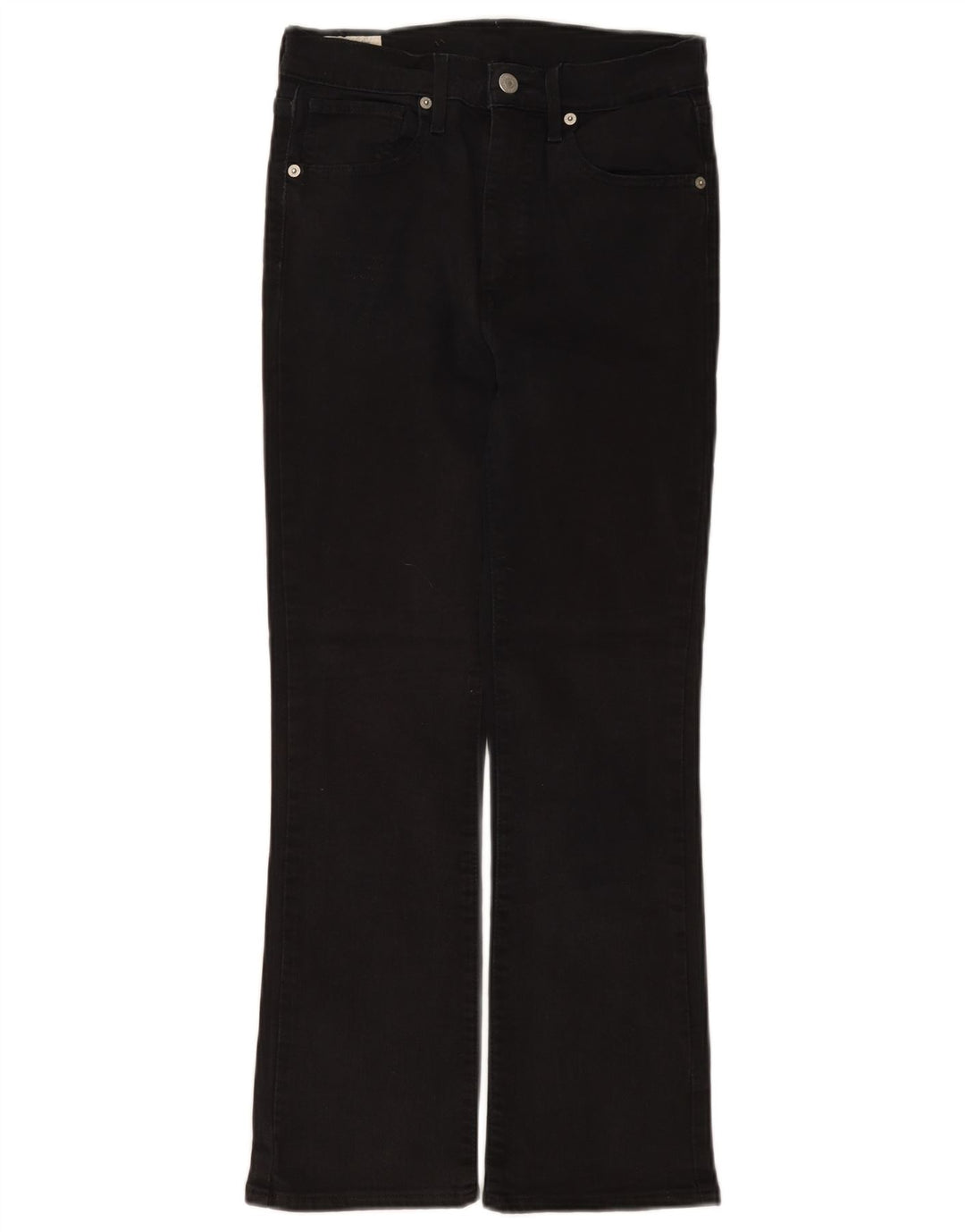 Levi's lige jeans til kvinder W27 L25 sort bomuld