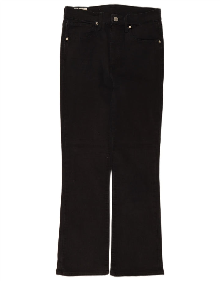 Levi's lige jeans til kvinder W27 L25 sort bomuld