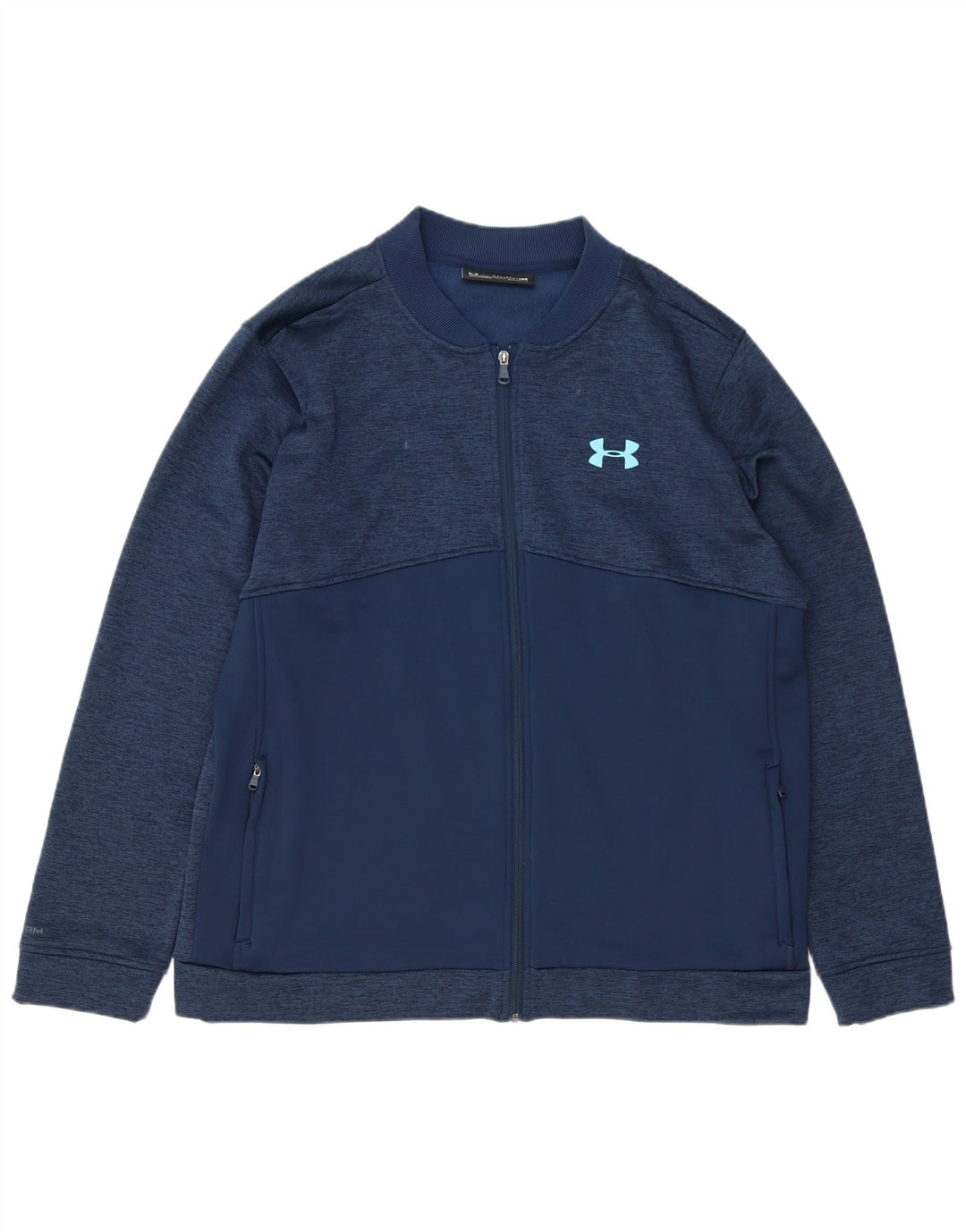 Under Armour Herre Cold Gear Træningsdragt Top Jakke 2XL Navy Blue Polyester