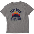 EDDIE BAUER Boys Graphic T-Shirt Top 10-11 Years Medium Grey Polyester Vintage Eddie Bauer and Second-Hand Eddie Bauer from Messina Hembry 