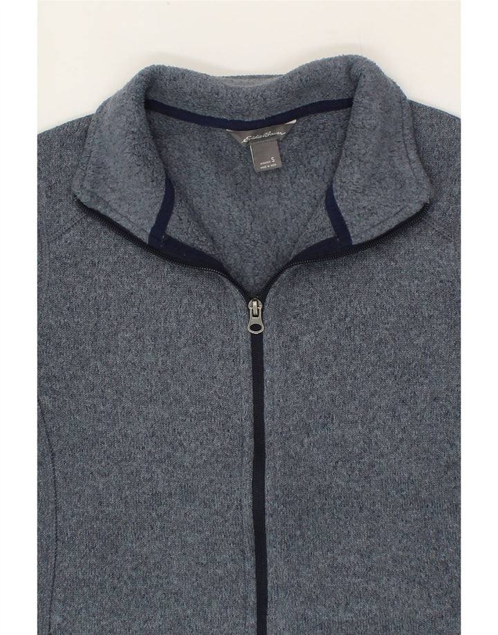 EDDIE BAUER Womens Tracksuit Top Jacket UK 10 Small Grey Polyester Vintage Eddie Bauer and Second-Hand Eddie Bauer from Messina Hembry 