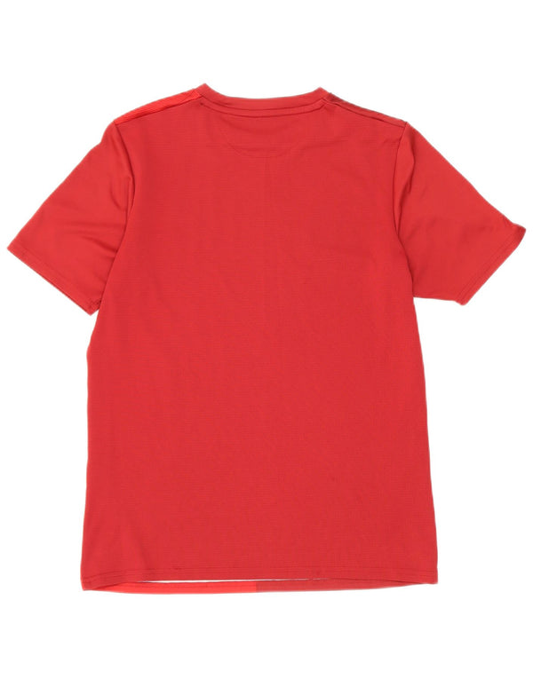 New Balance Boys Liverpool Grafisk T-shirt Top 10-11 år Rød Colourblock