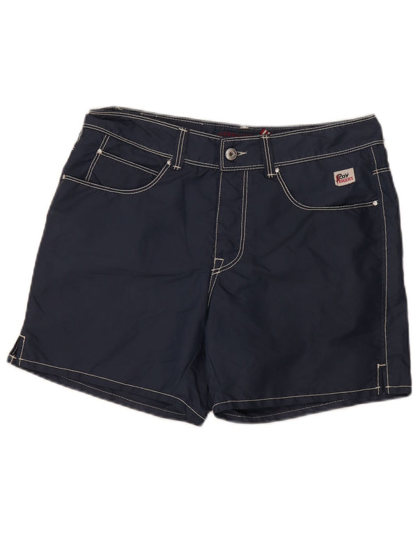 Roy Rogers Herre Seven Bell svømmeshorts Medium Navy Blue Polyamid