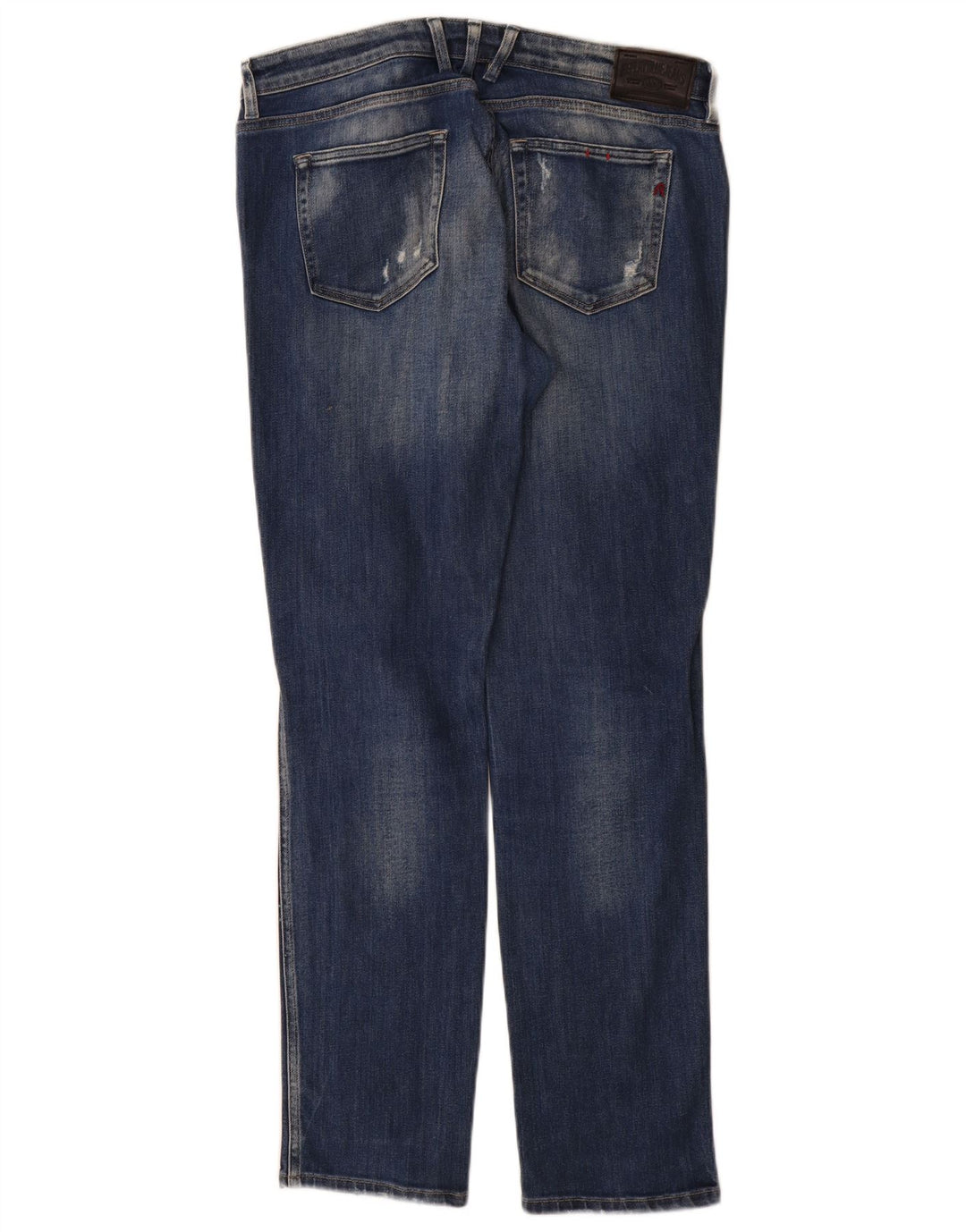 Replay Dame Katewin Distressed Slim Jeans W32 L32 Blå Bomuld