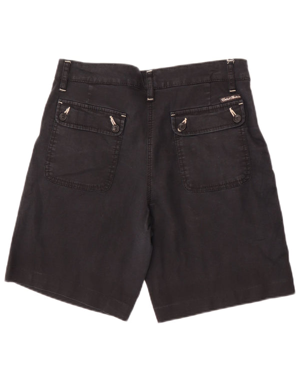 Conte of Florence Chino Shorts til kvinder IT 42 Medium W28 Sort Bomuld