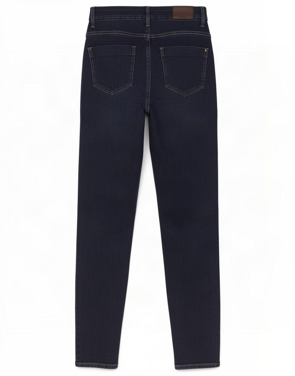 Marks & Spencer Womens The Magic Skinny Jeans UK 8 Small W26 L31 Navy Blue