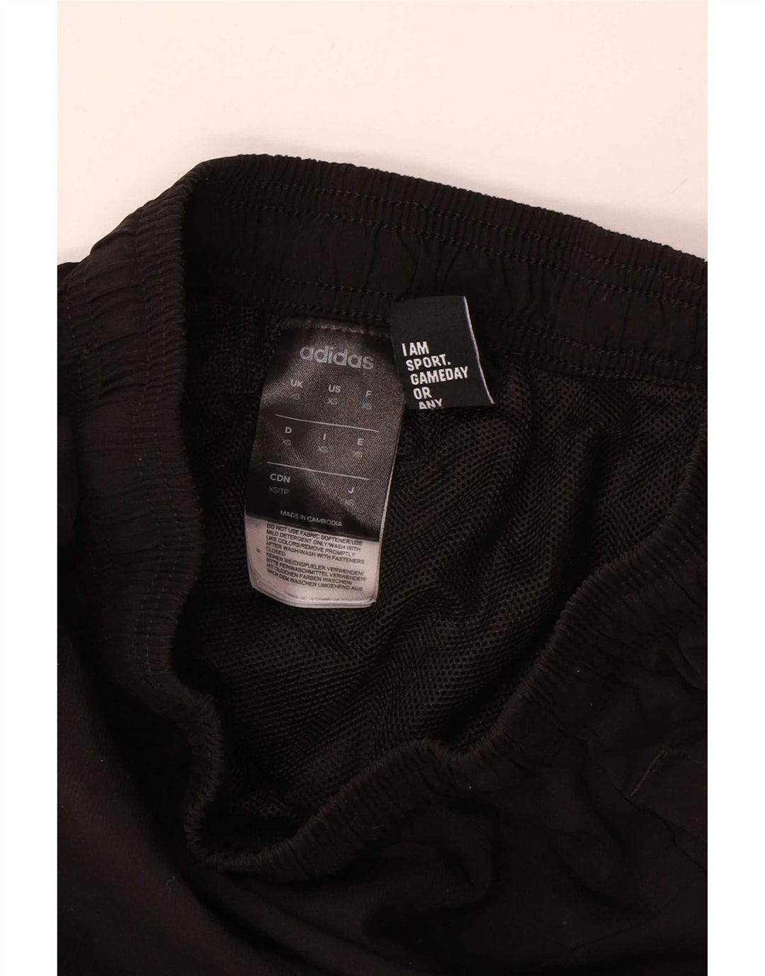 Adidas Træningsdragt til mænd Joggers XS Sort polyester